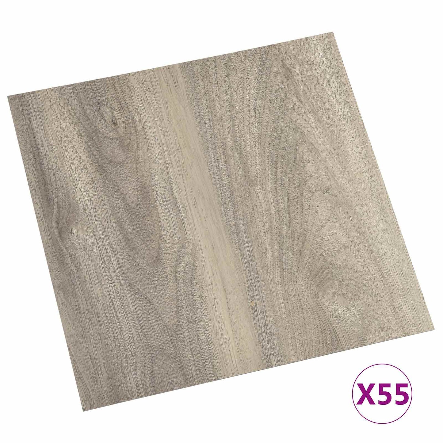 Vloerplanken 55 pcs Taupe 5,11 m² PVC is nu te koop bij PeponiXL, paradijselijk wonen!