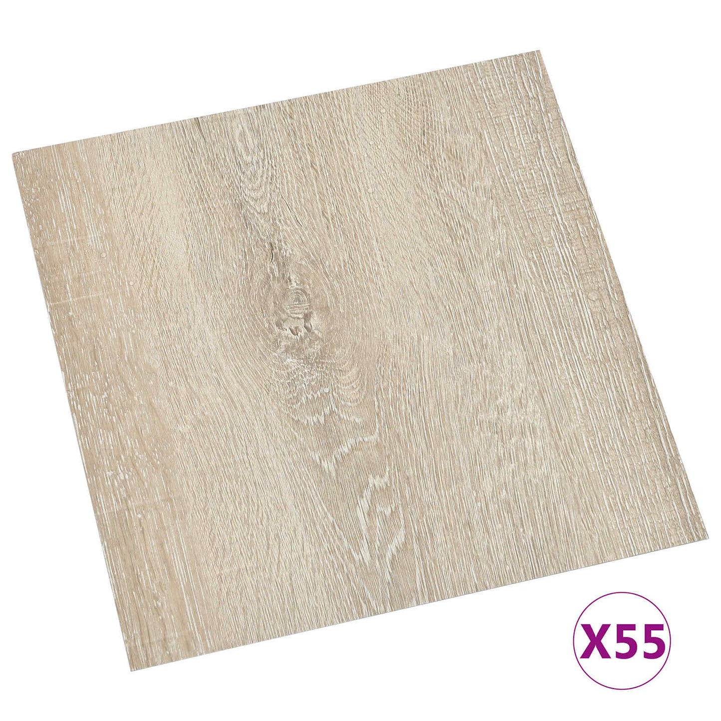Vloerplanken 55 pcs Beige 5,11 m² PVC is nu te koop bij PeponiXL, paradijselijk wonen!