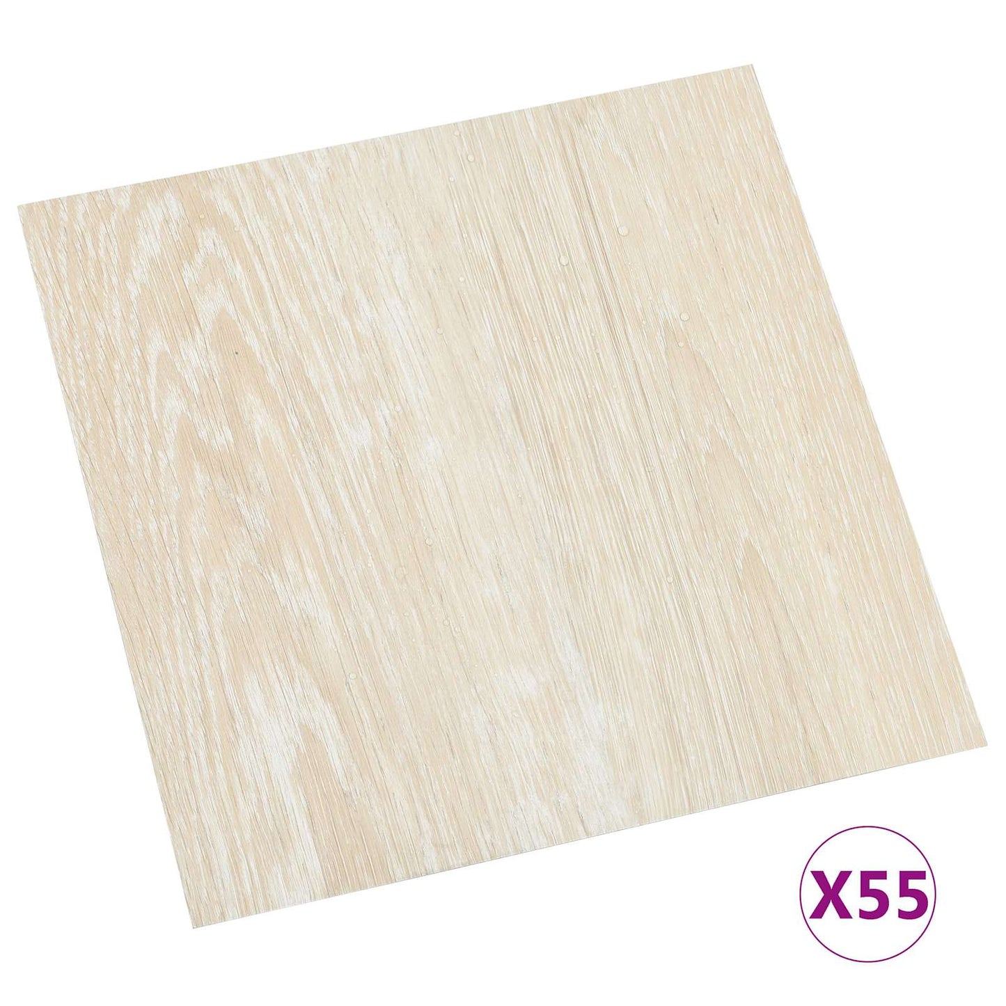 Vloerplanken 55 pcs Beige 5,11 m² PVC is nu te koop bij PeponiXL, paradijselijk wonen!