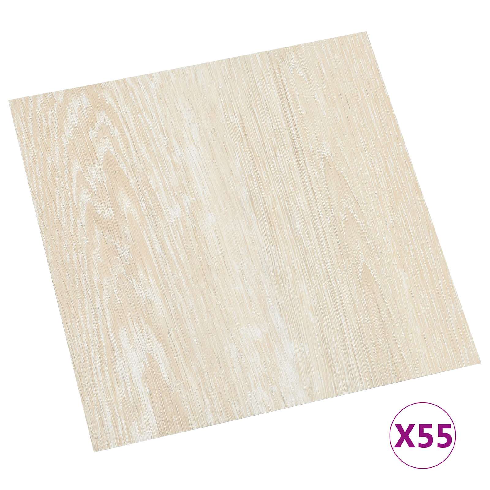 Vloerplanken 55 pcs Beige 5,11 m² PVC is nu te koop bij PeponiXL, paradijselijk wonen!