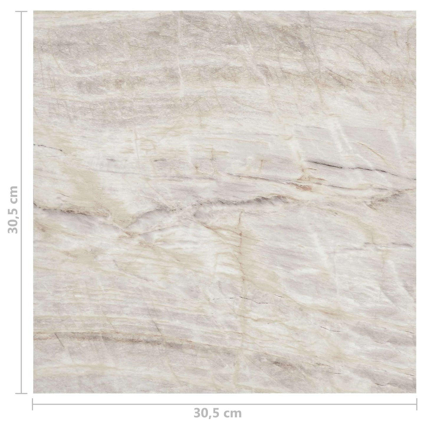 Vloerplanken 55 pcs Beige 5,11 m² PVC is nu te koop bij PeponiXL, paradijselijk wonen!