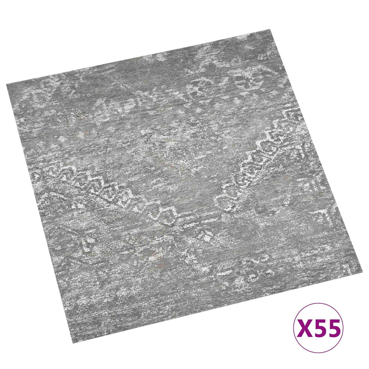 Vloerplanken 55 pcs Beton Grijs 5,11 m² PVC is nu te koop bij PeponiXL, paradijselijk wonen!