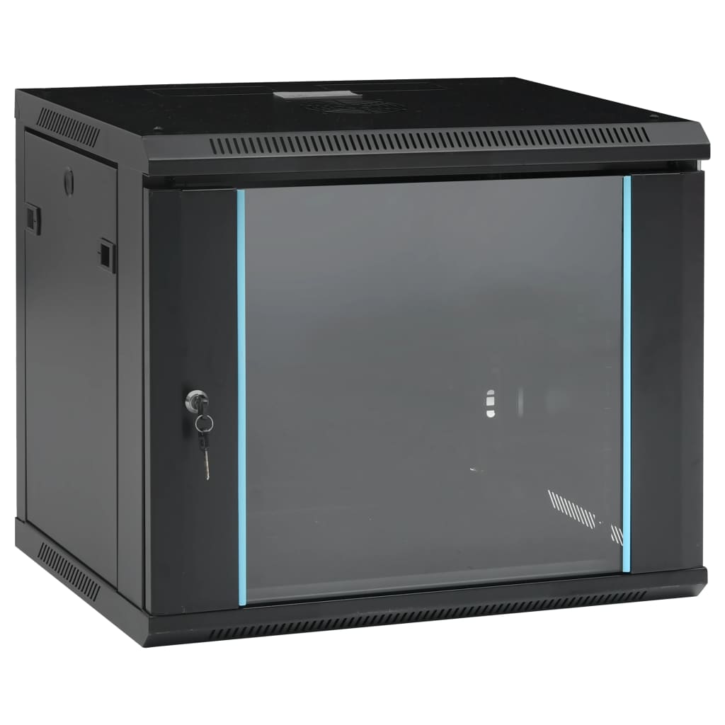 Netwerkkast voor aan de muur 9U 19" IP20 600x450x510 mm is nu te koop bij PeponiXL, paradijselijk wonen!