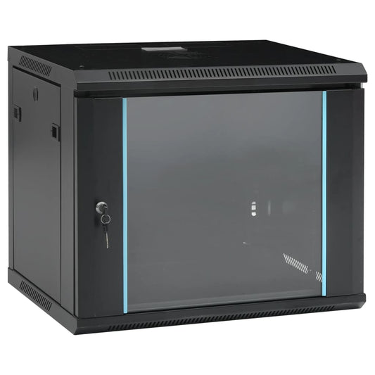 Netwerkkast voor aan de muur 9U 19" IP20 600x450x510 mm is nu te koop bij PeponiXL, paradijselijk wonen!