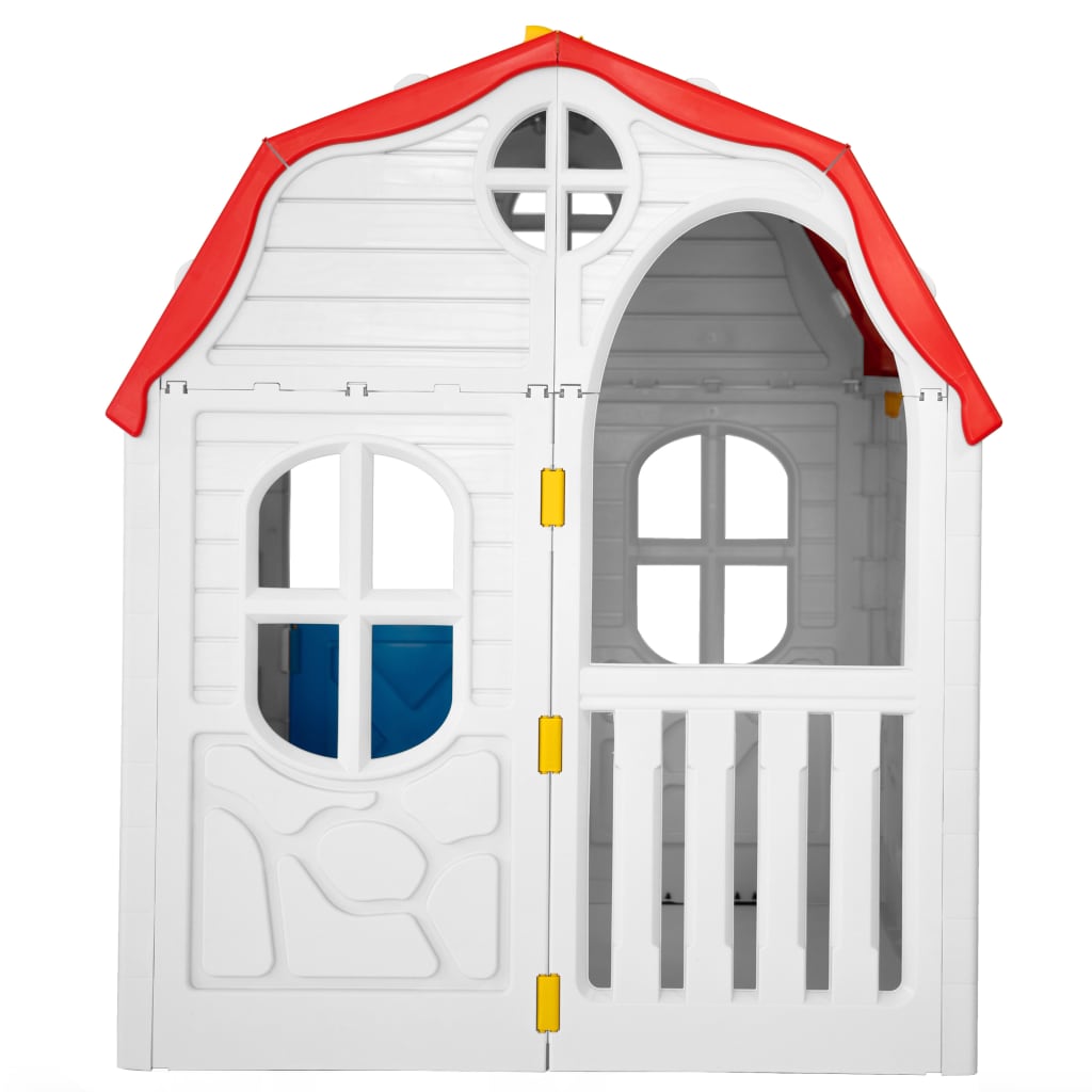 Speelhuis inklapbaar met deuren en ramen is nu te koop bij PeponiXL, paradijselijk wonen!