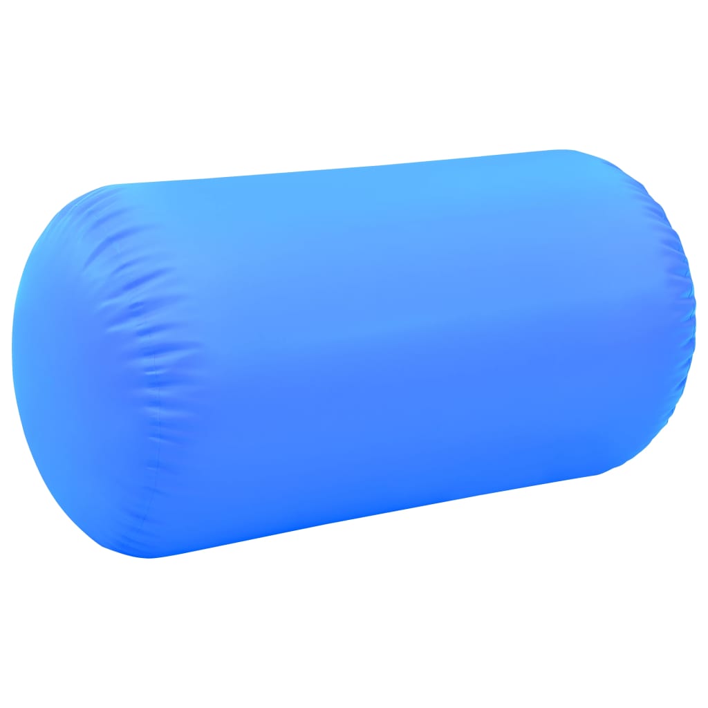 Gymnastiekrol met pomp opblaasbaar 120x75 cm PVC blauw is nu te koop bij PeponiXL, paradijselijk wonen!