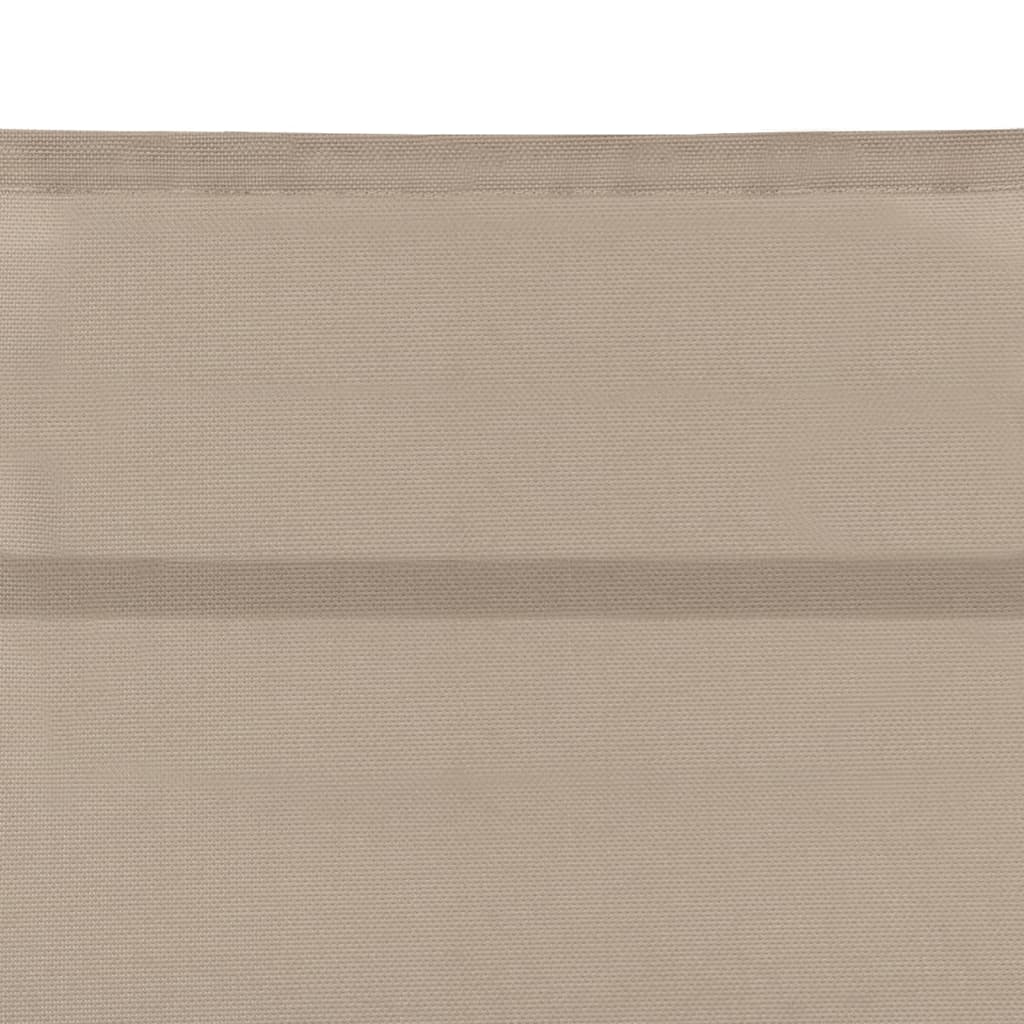 Ligbed textileen en aluminium crèmekleurig is nu te koop bij PeponiXL, paradijselijk wonen!
