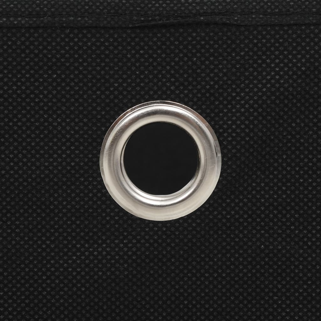 Opbergboxen 10 st 28x28x28 cm nonwoven stof zwart is nu te koop bij PeponiXL, paradijselijk wonen!