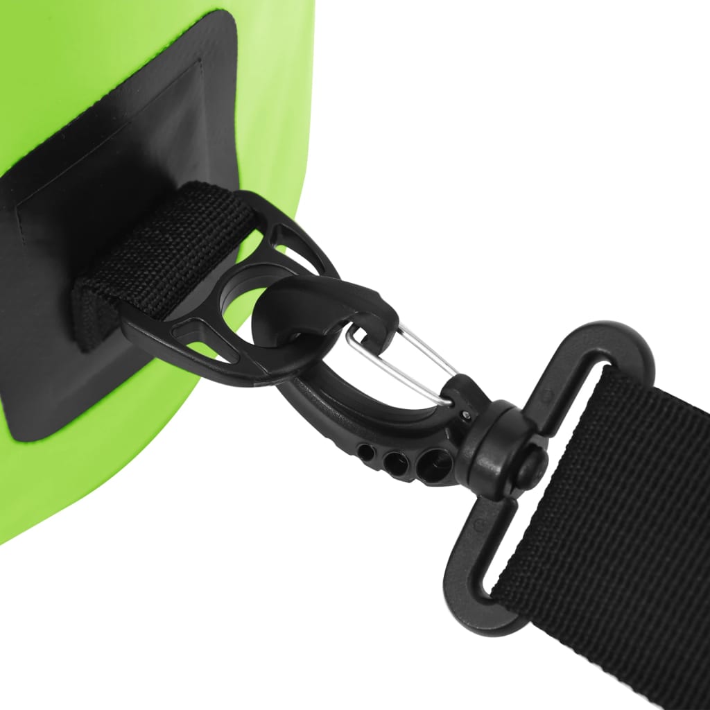Drybag met rits 20 L PVC groen is nu te koop bij PeponiXL, paradijselijk wonen!