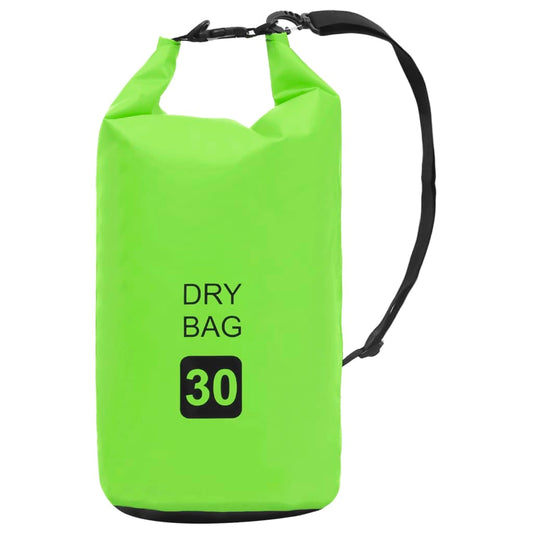 Drybag 30 L PVC groen is nu te koop bij PeponiXL, paradijselijk wonen!