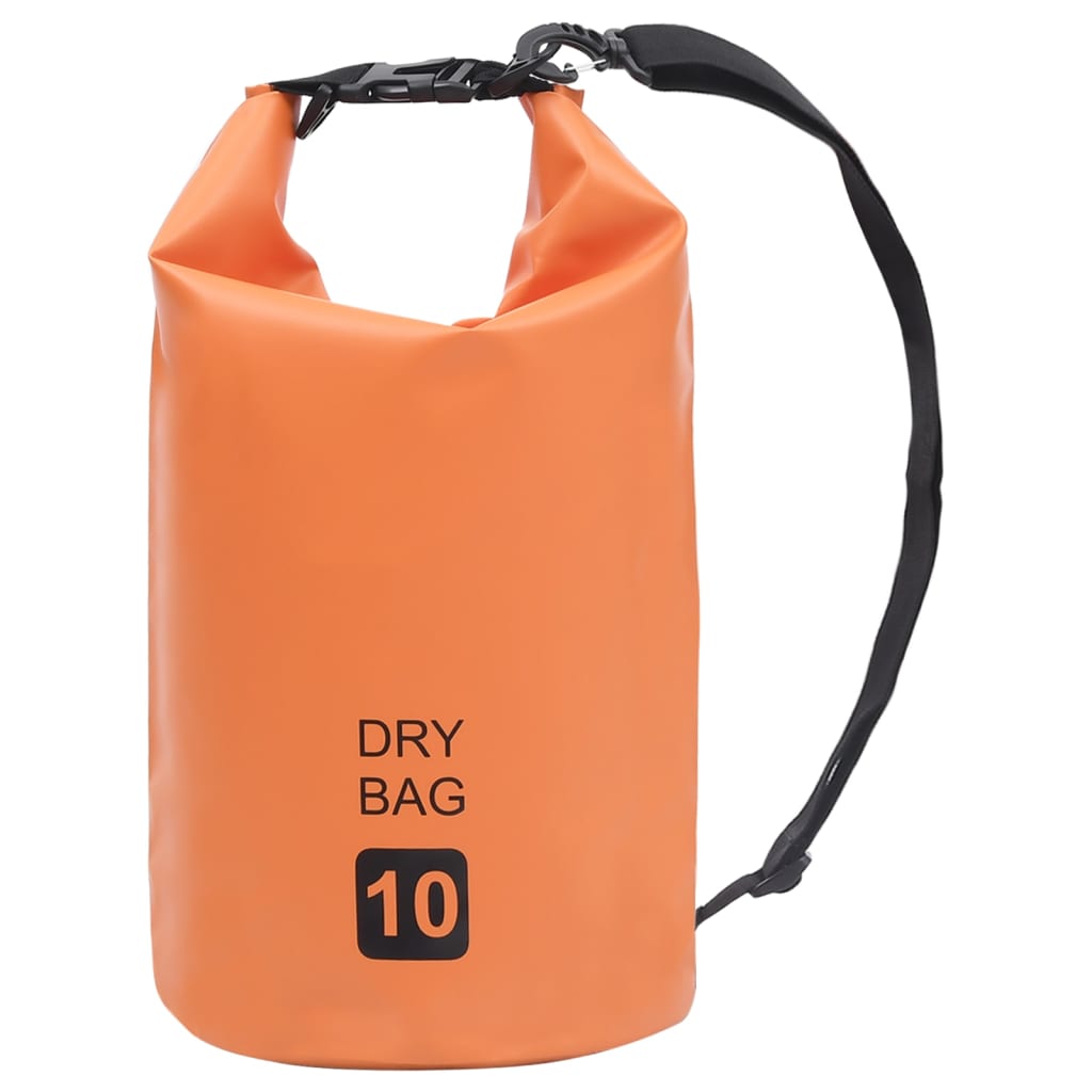 Drybag 10 L PVC oranje is nu te koop bij PeponiXL, paradijselijk wonen!