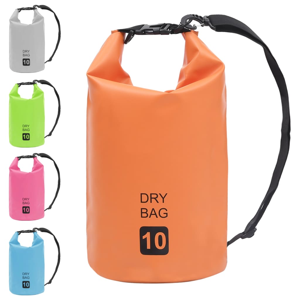 Drybag 10 L PVC oranje is nu te koop bij PeponiXL, paradijselijk wonen!