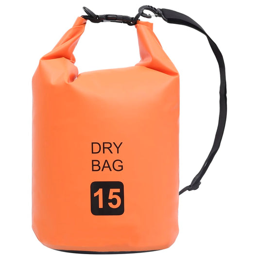 Drybag 15 L PVC oranje is nu te koop bij PeponiXL, paradijselijk wonen!