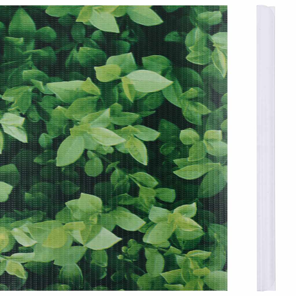 Tuinschermen 4 st 35x0,19 m PVC groen is nu te koop bij PeponiXL, paradijselijk wonen!
