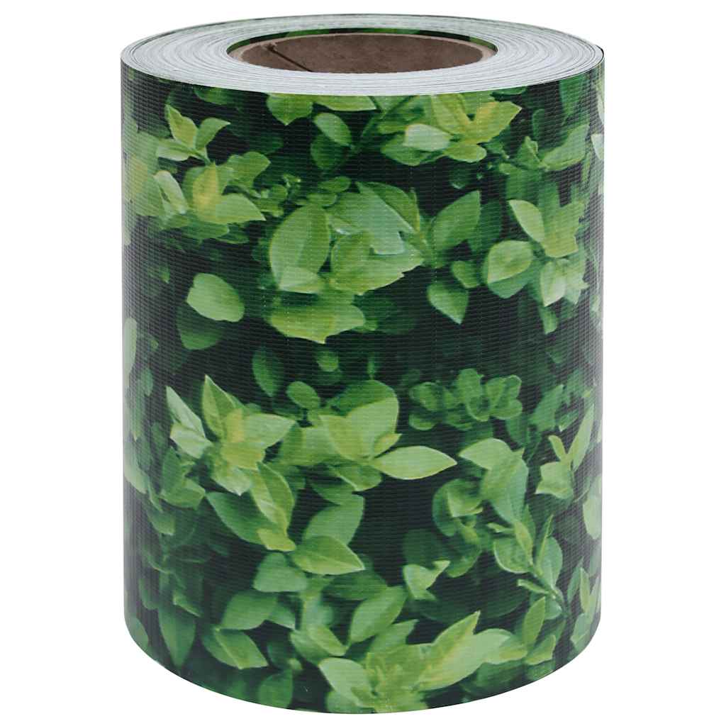 Tuinschermen 4 st 35x0,19 m PVC groen is nu te koop bij PeponiXL, paradijselijk wonen!