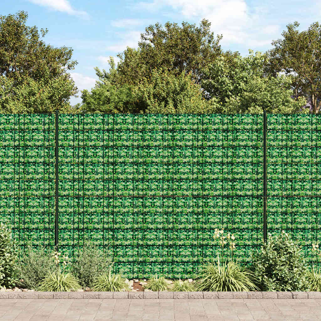 Tuinschermen 4 st 35x0,19 m PVC groen is nu te koop bij PeponiXL, paradijselijk wonen!