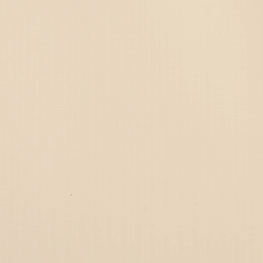 Tuinscherm 35x0,19 m PVC crème is nu te koop bij PeponiXL, paradijselijk wonen!