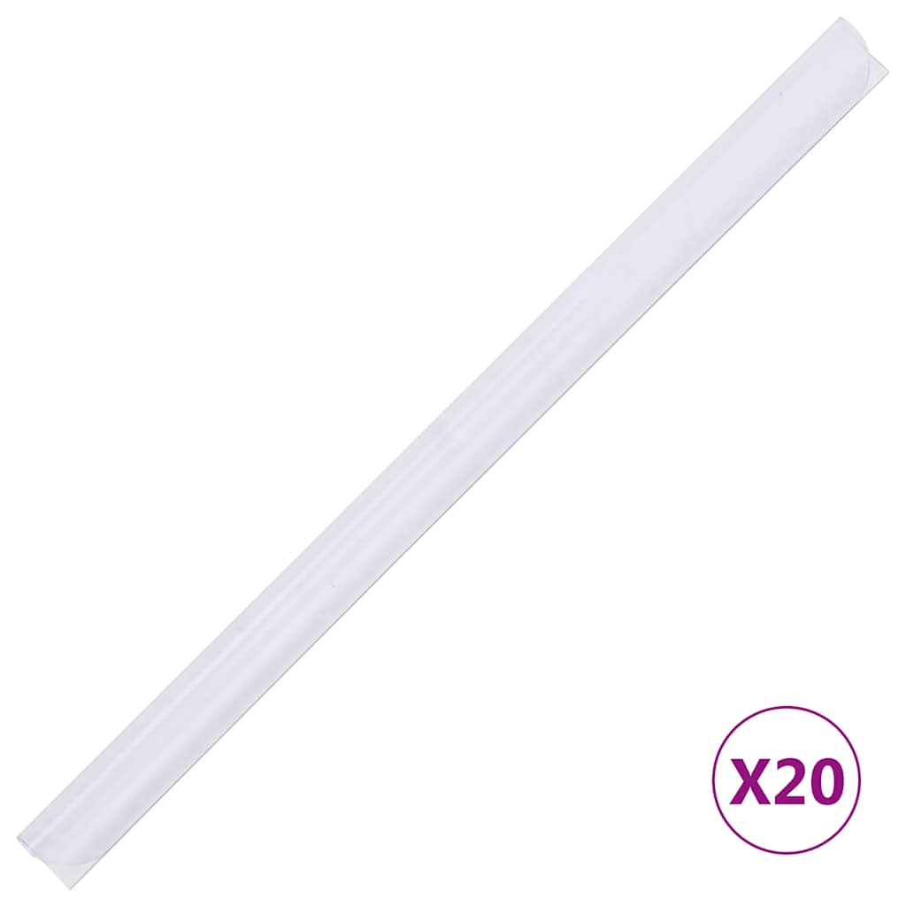 Tuinscherm 35x0,19 m PVC crème is nu te koop bij PeponiXL, paradijselijk wonen!