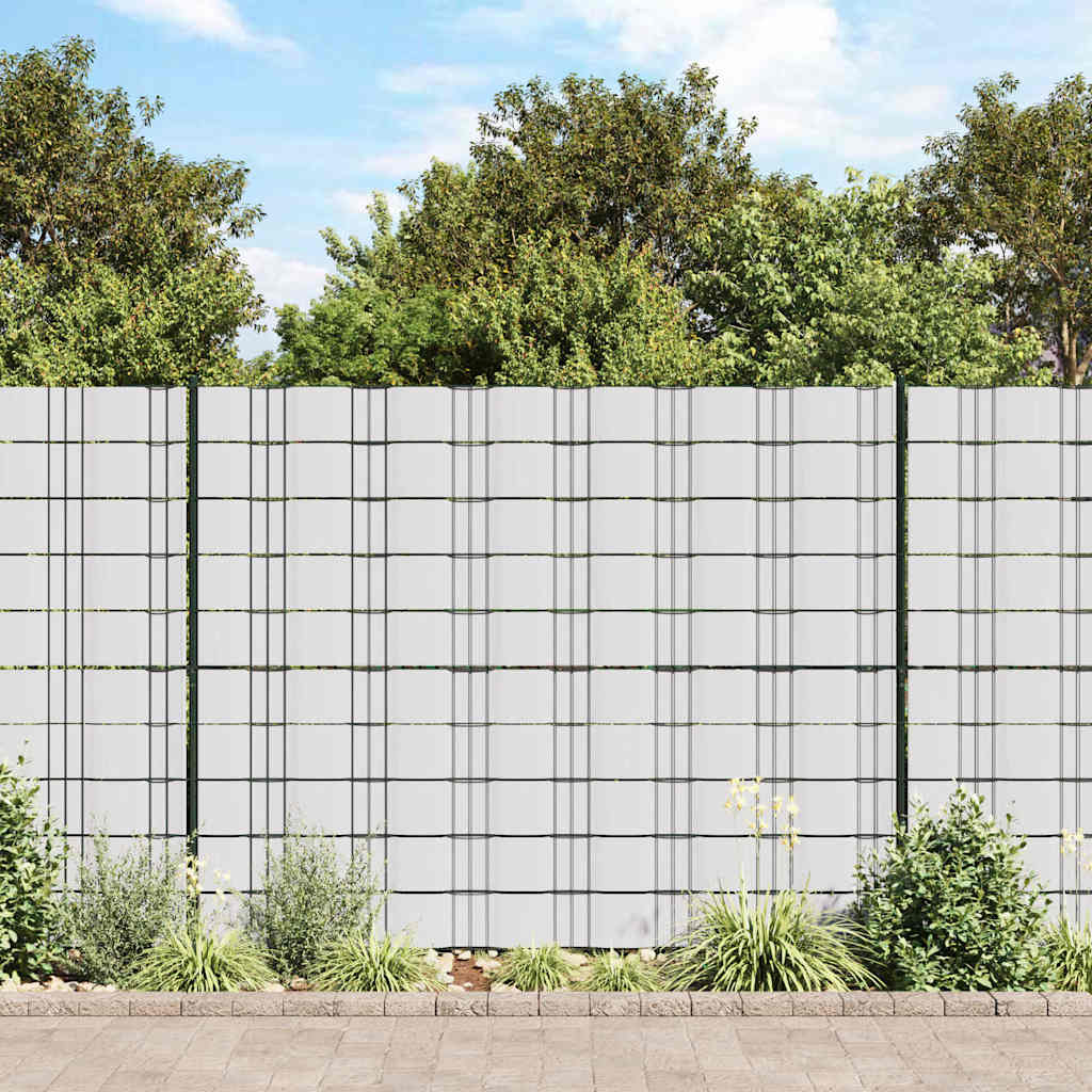 Tuinscherm 70x0,19 m PVC wit is nu te koop bij PeponiXL, paradijselijk wonen!