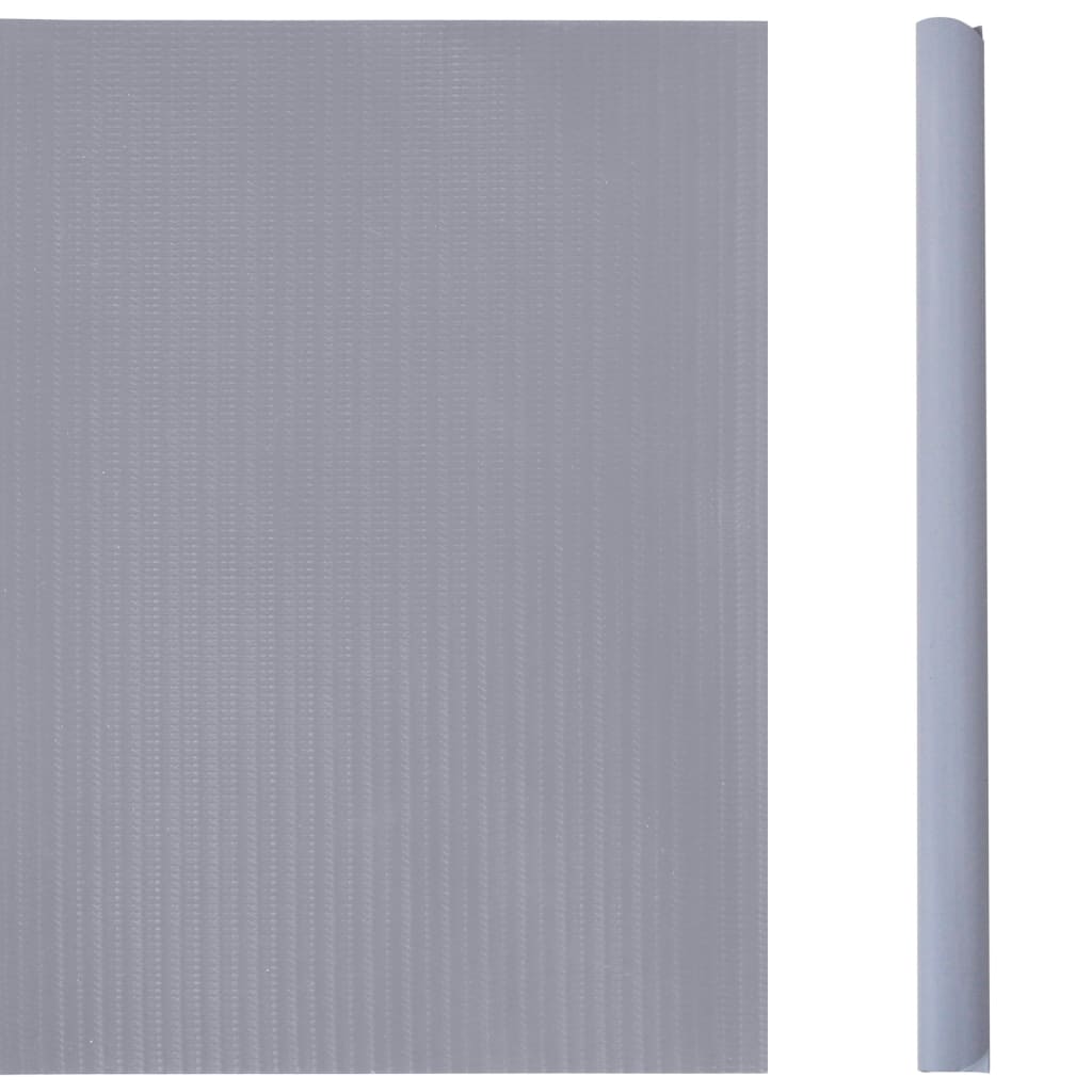 Tuinschermen 4 st 35x0,19 m PVC mat lichtgrijs is nu te koop bij PeponiXL, paradijselijk wonen!