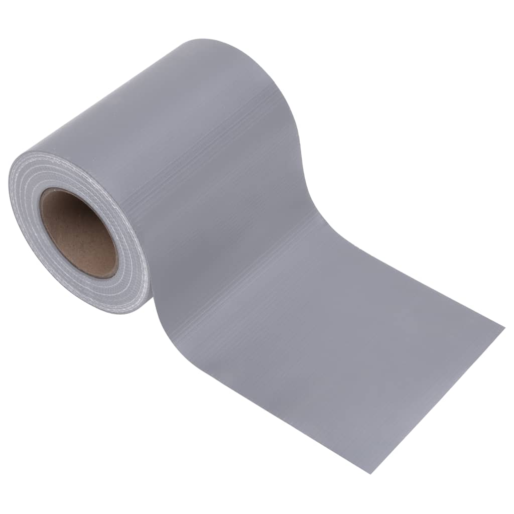 Tuinschermen 4 st 35x0,19 m PVC mat lichtgrijs is nu te koop bij PeponiXL, paradijselijk wonen!