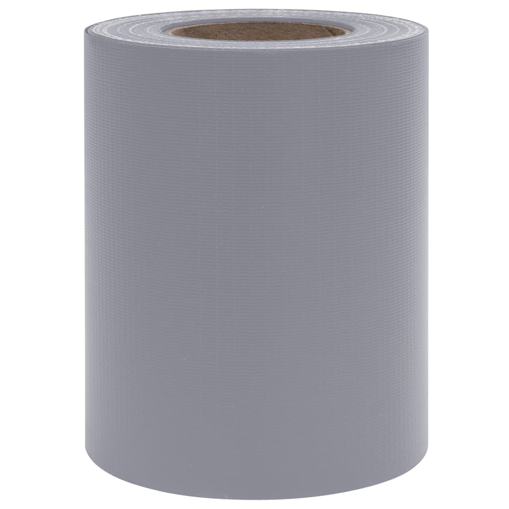 Tuinschermen 4 st 35x0,19 m PVC mat lichtgrijs is nu te koop bij PeponiXL, paradijselijk wonen!