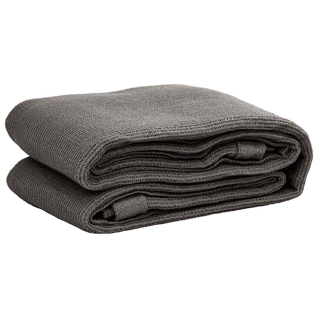 Tenttapijt 250x250 cm HDPE antracietkleurig is nu te koop bij PeponiXL, paradijselijk wonen!