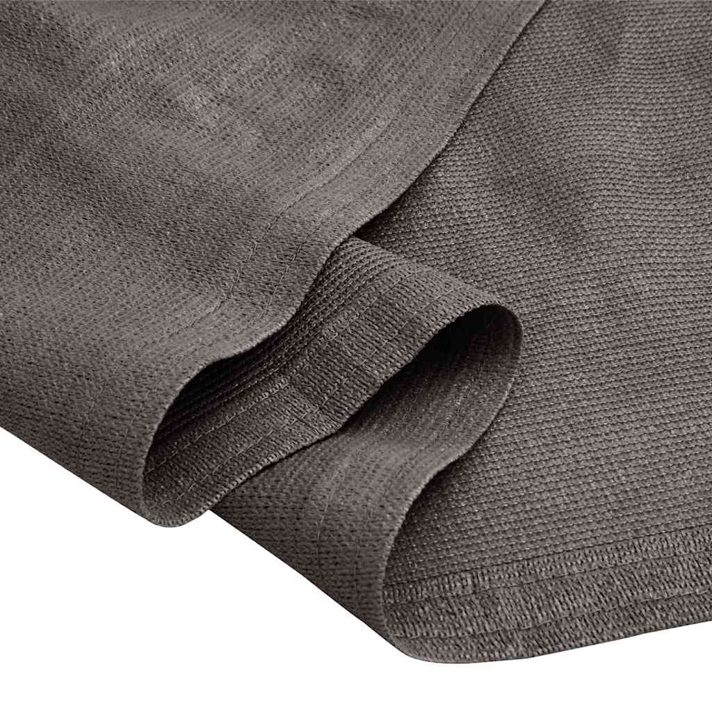 Tenttapijt 250x250 cm HDPE antracietkleurig is nu te koop bij PeponiXL, paradijselijk wonen!