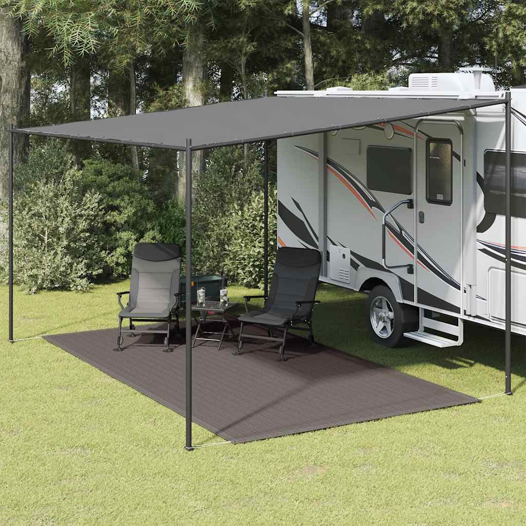 Tenttapijt 250x350 cm antracietkleurig