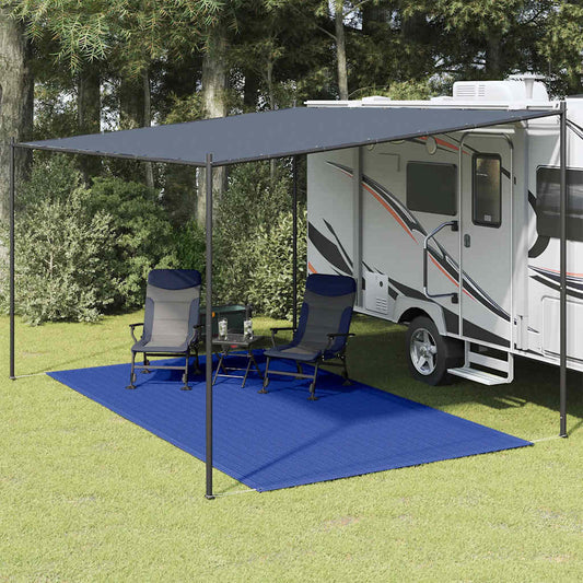 Tenttapijt 200x400 cm HDPE blauw is nu te koop bij PeponiXL, paradijselijk wonen!