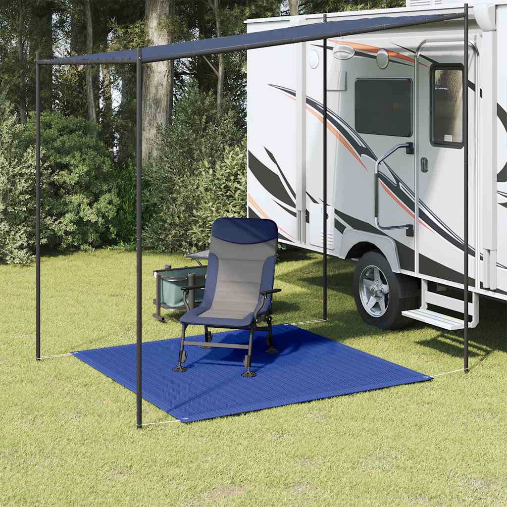 Tenttapijt 250x250 cm HDPE blauw is nu te koop bij PeponiXL, paradijselijk wonen!