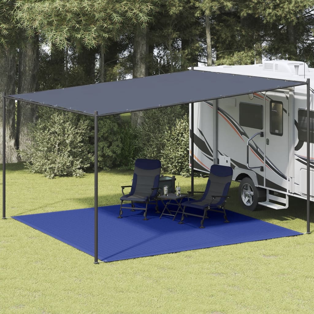 Tenttapijt 400x400 cm HDPE blauw is nu te koop bij PeponiXL, paradijselijk wonen!