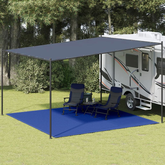 Tenttapijt 400x400 cm HDPE blauw is nu te koop bij PeponiXL, paradijselijk wonen!