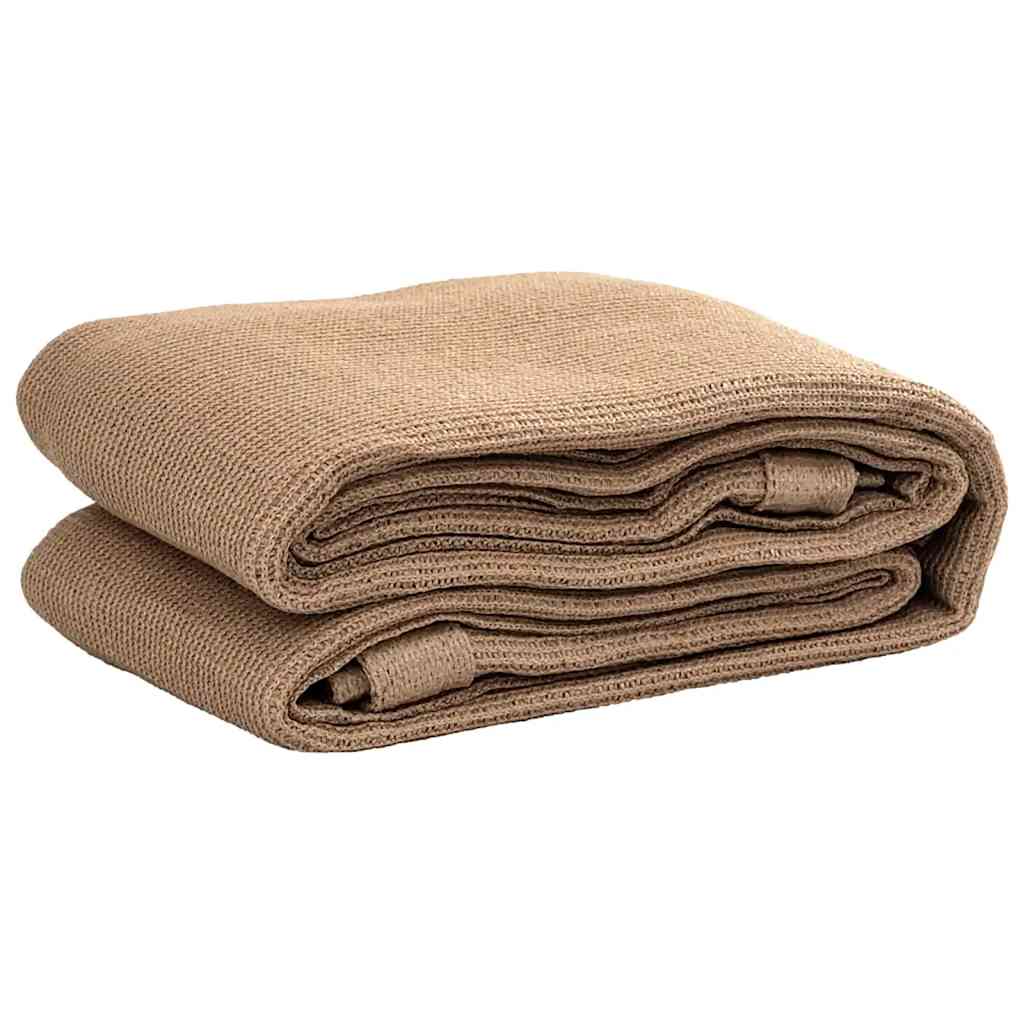 Tenttapijt 200x200 cm taupe