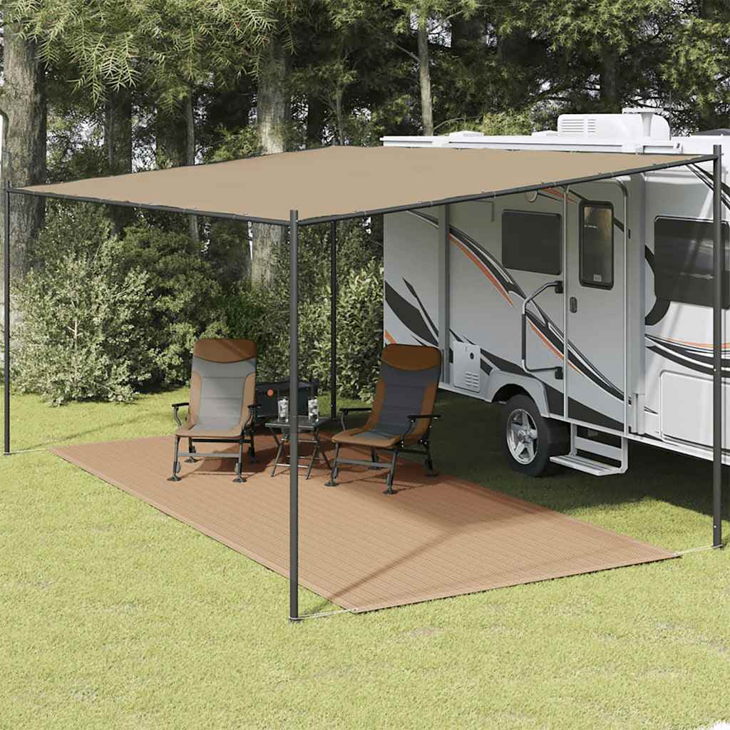 Tenttapijt 250x600 cm taupe is nu te koop bij PeponiXL, paradijselijk wonen!