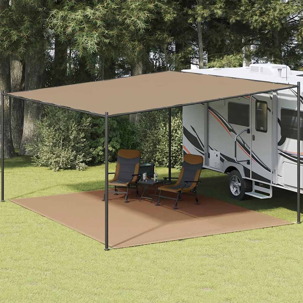Tenttapijt 400x500 cm taupe is nu te koop bij PeponiXL, paradijselijk wonen!