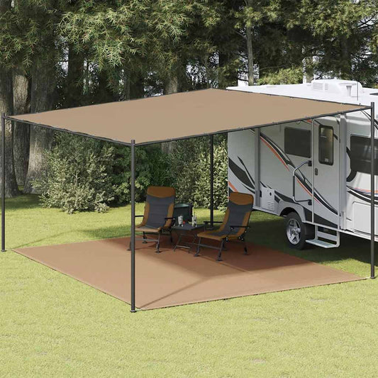 Tenttapijt 400x500 cm taupe is nu te koop bij PeponiXL, paradijselijk wonen!