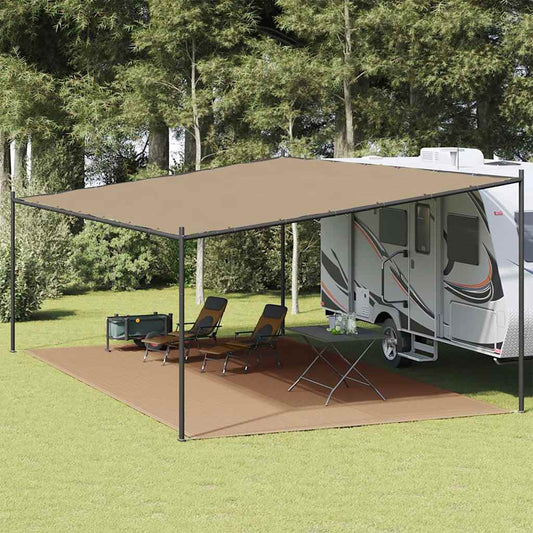 Tenttapijt 400x600 cm taupe is nu te koop bij PeponiXL, paradijselijk wonen!