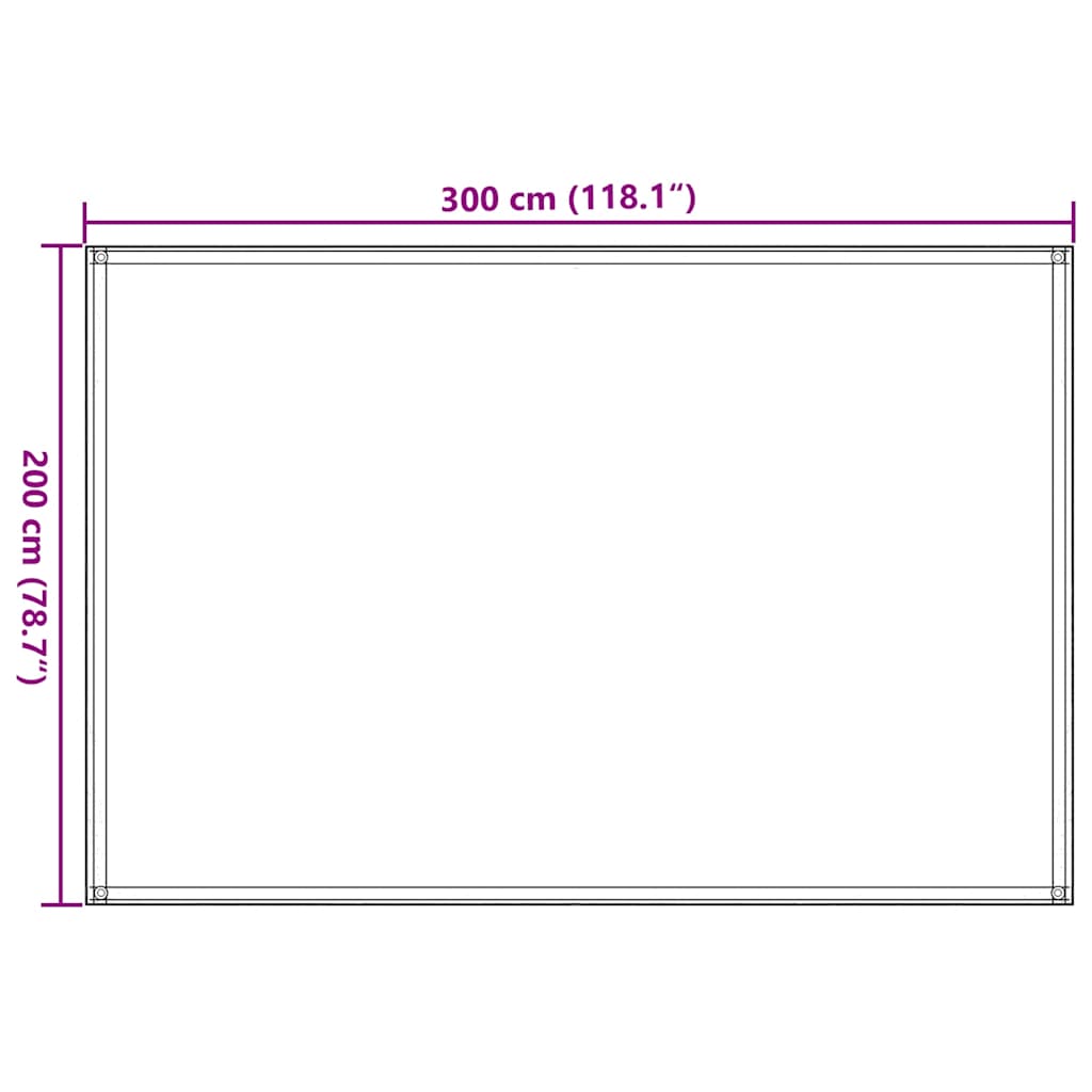 Tenttapijt 200x300 cm beige is nu te koop bij PeponiXL, paradijselijk wonen!