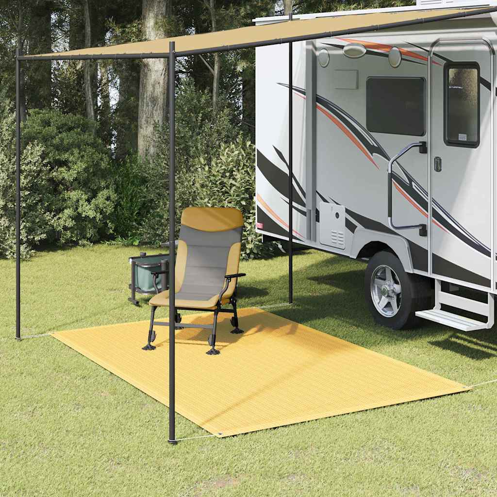 Tenttapijt 250x200 cm HDPE beige is nu te koop bij PeponiXL, paradijselijk wonen!