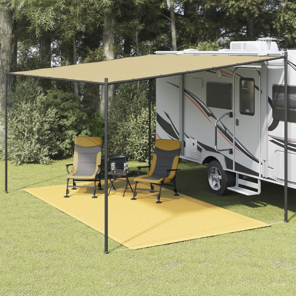 Tenttapijt 250x400 cm beige is nu te koop bij PeponiXL, paradijselijk wonen!