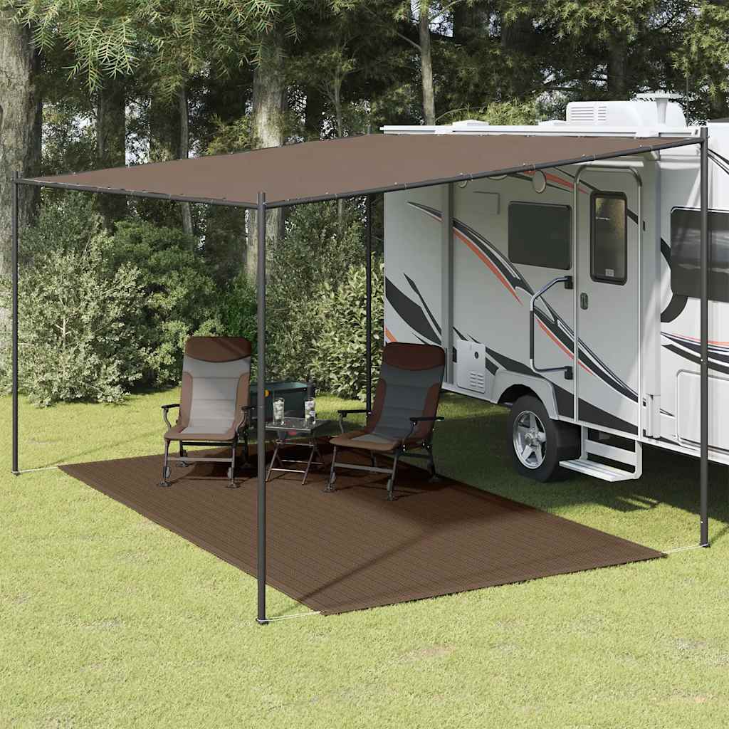 Tenttapijt 200x400 cm bruin is nu te koop bij PeponiXL, paradijselijk wonen!