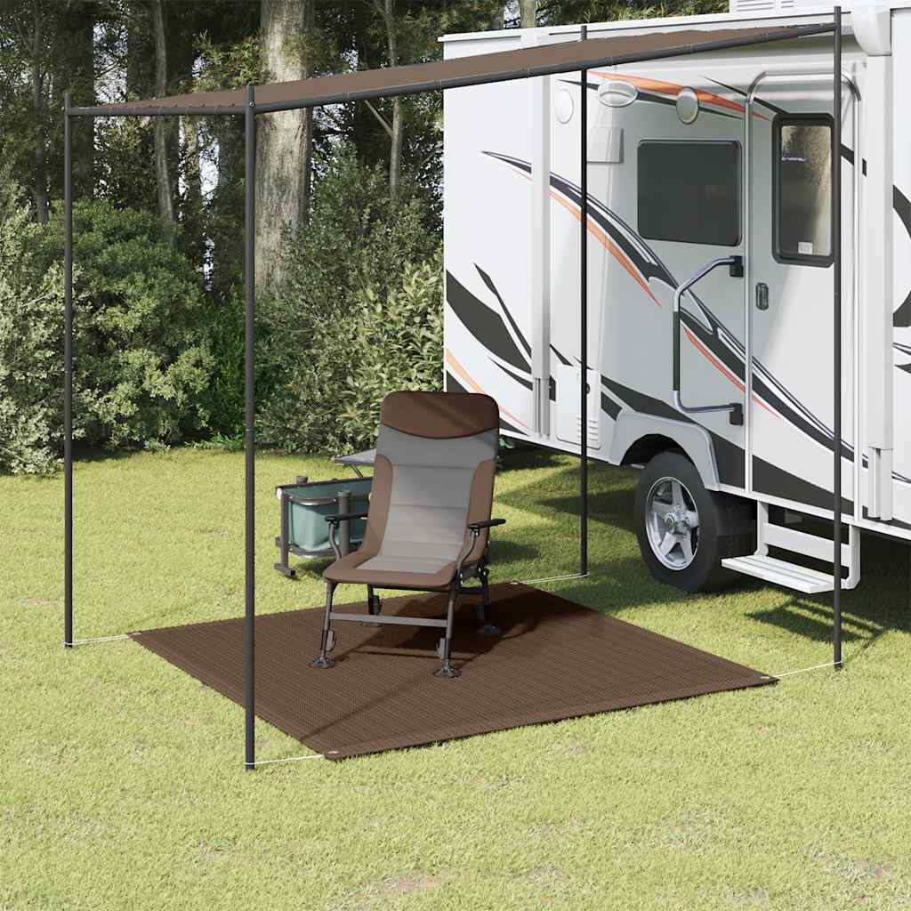 Tenttapijt 250x250 cm bruin is nu te koop bij PeponiXL, paradijselijk wonen!