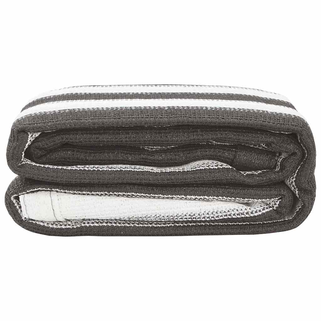 Tenttapijt 250x300 cm antracietkleurig en wit is nu te koop bij PeponiXL, paradijselijk wonen!