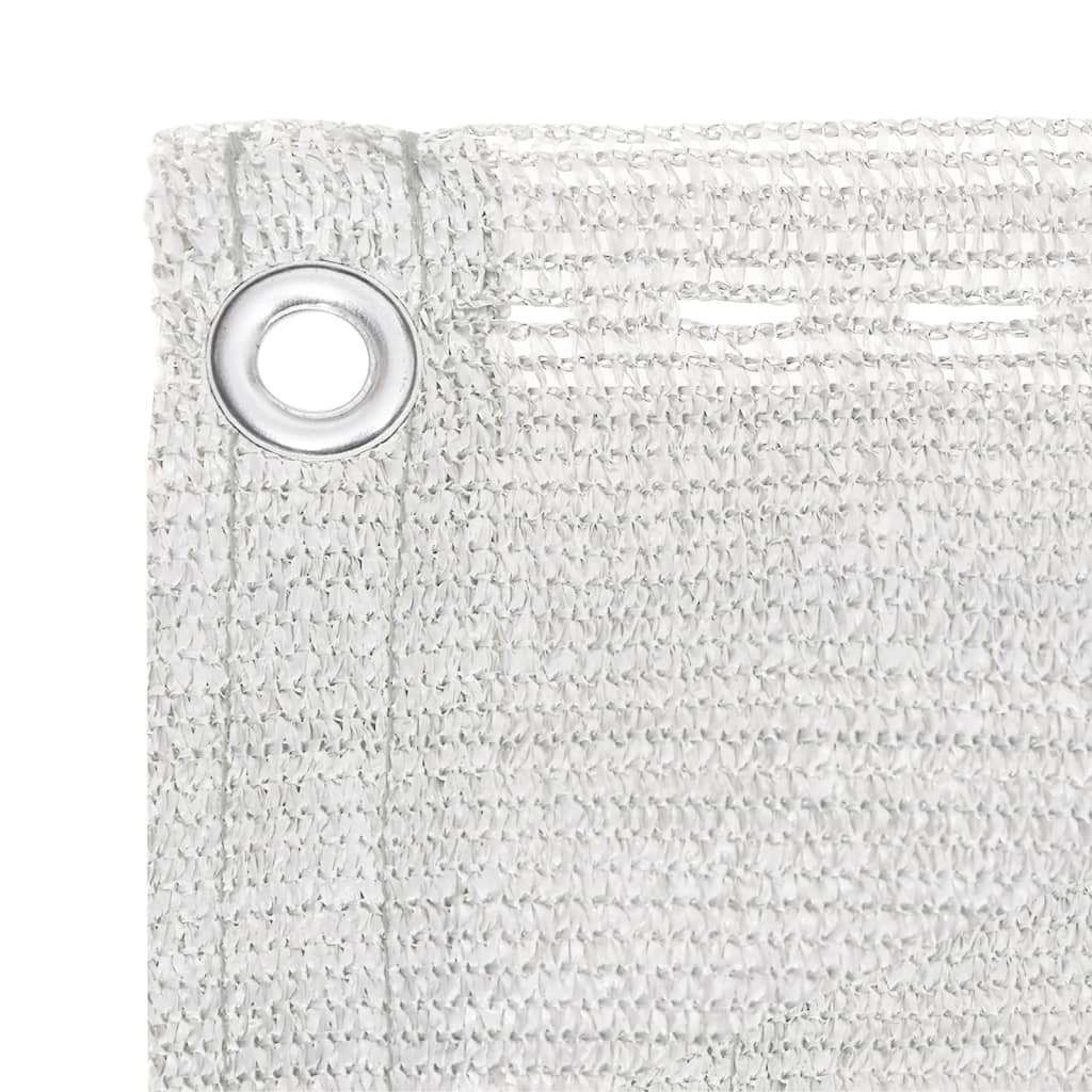 Balkonscherm 75x500 cm HDPE wit is nu te koop bij PeponiXL, paradijselijk wonen!