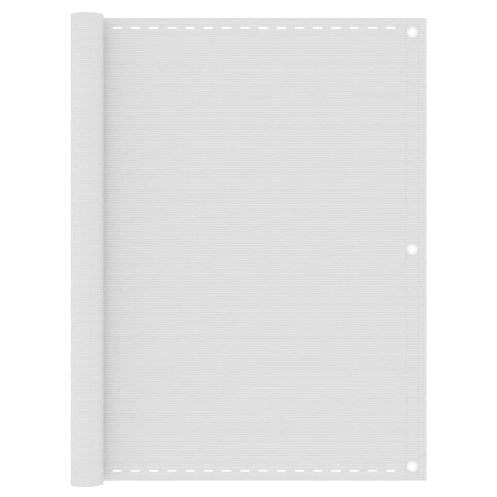 Balkonscherm 120x300 cm HDPE wit is nu te koop bij PeponiXL, paradijselijk wonen!