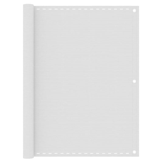 Balkonscherm 120x300 cm HDPE wit is nu te koop bij PeponiXL, paradijselijk wonen!