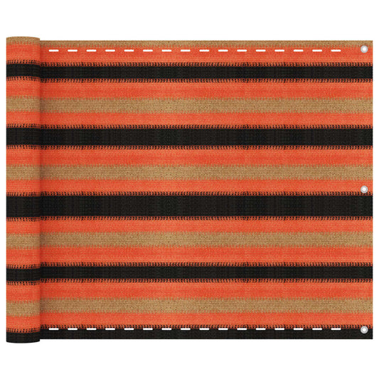 Balkonscherm 75x500 cm HDPE meerkleurig is nu te koop bij PeponiXL, paradijselijk wonen!