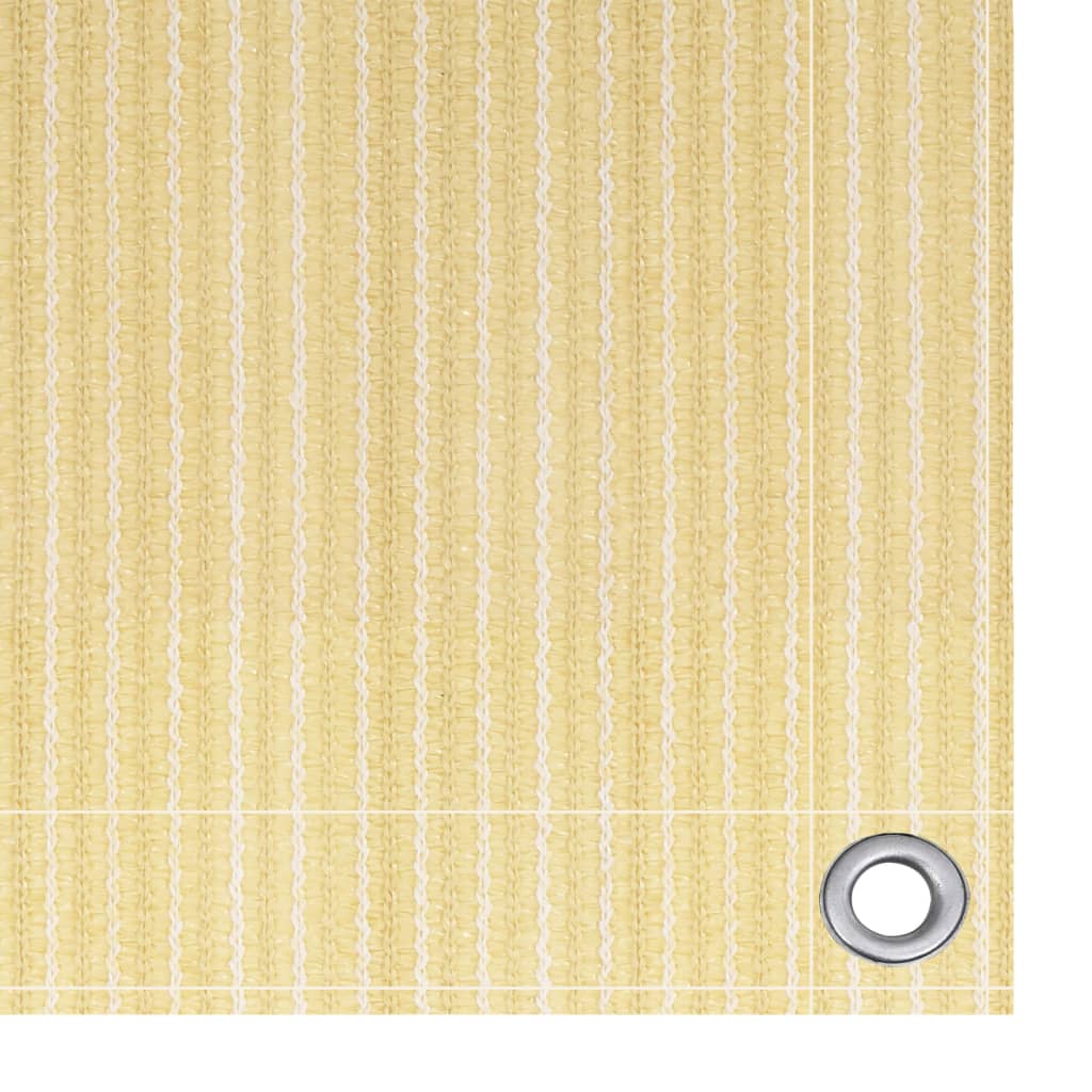Balkonscherm 120x400 cm HDPE beige is nu te koop bij PeponiXL, paradijselijk wonen!
