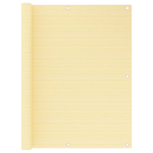 Balkonscherm 120x500 cm HDPE beige is nu te koop bij PeponiXL, paradijselijk wonen!